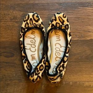Sam Edelman Leopard Flats
